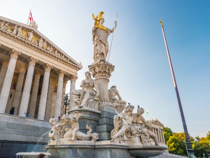 Austrian parliament building, Vienna
